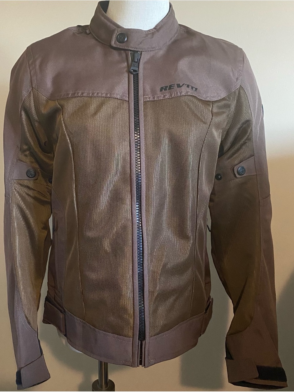 REV'IT! Eclipse NWT Ladies Mesh Motorcycle Jacket Brown FJT224 Size L40Small/Med